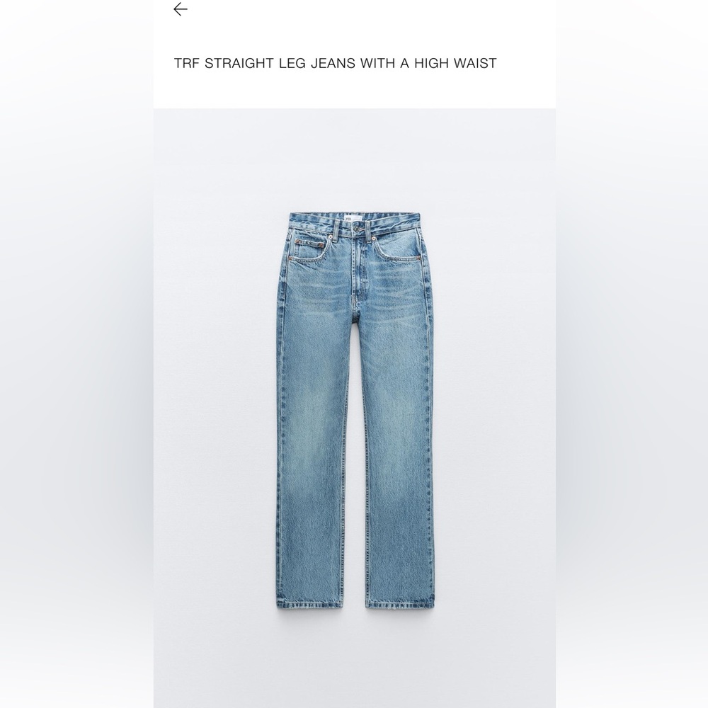 Zara Stright Leg Jeans